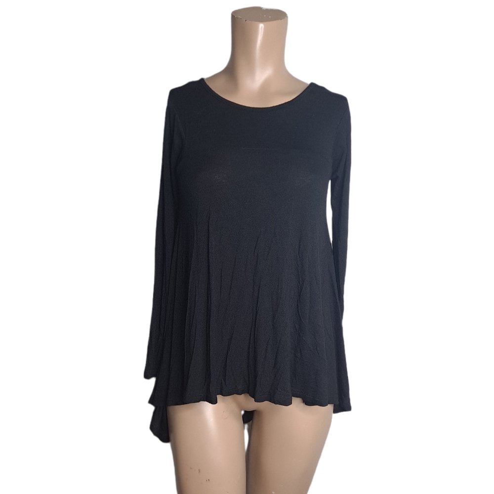 Zara W&B Collection black Swing   High low top size S